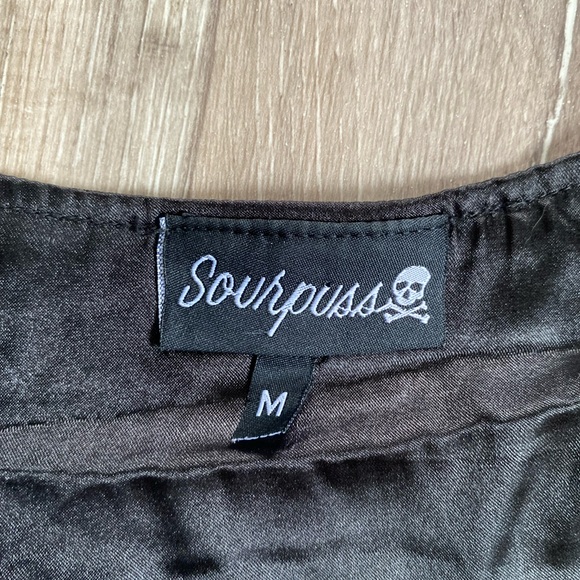 Sourpuss Black Dress with Atomic Pattern - Picture 3 of 3